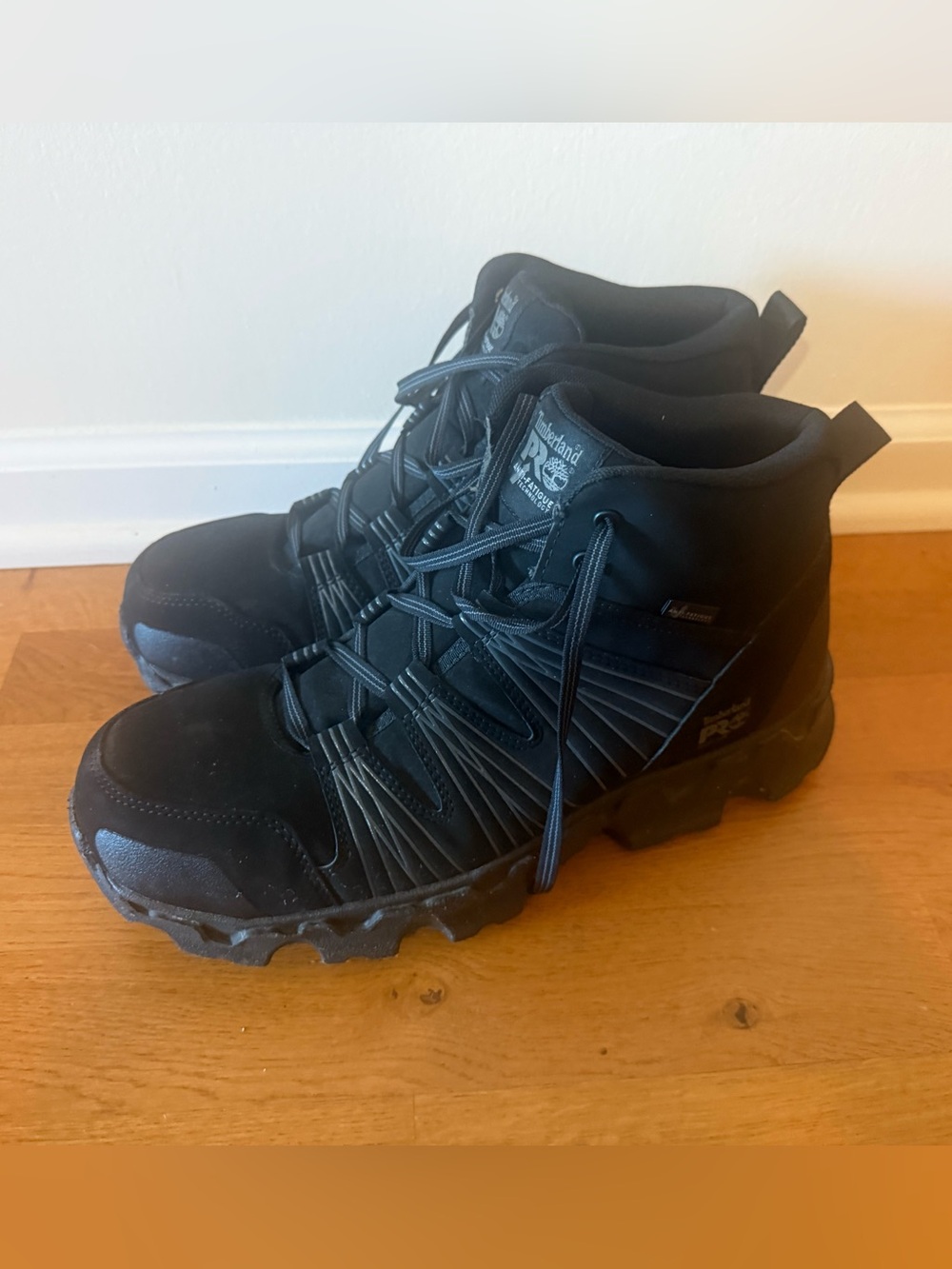 Timberland Men's Black Tactical Work Boots